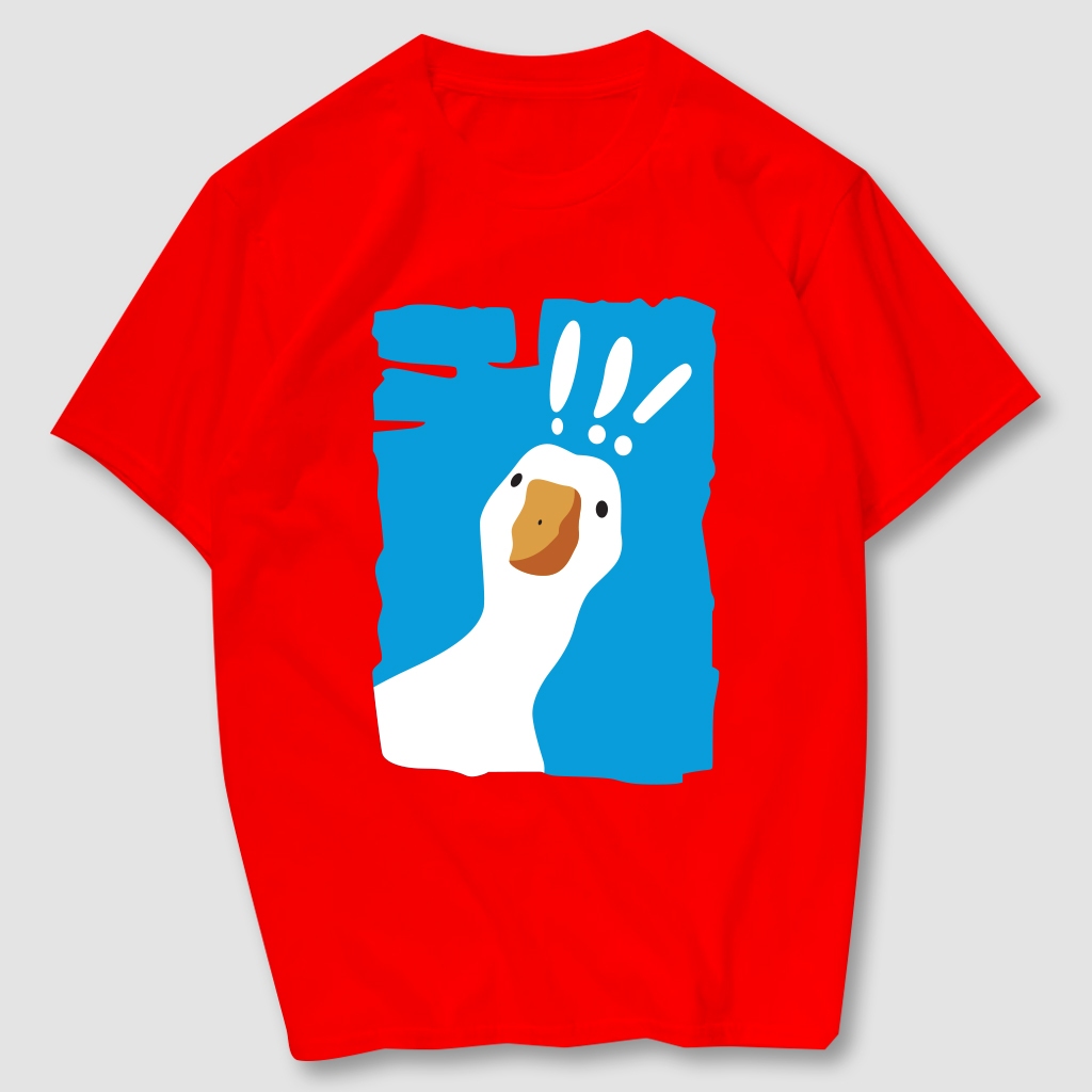 เสื้อยืดสกรีนลาย Duck !!!   เนื้อผ้าCotton100%  มีครบไซส์ พร้อมส่ง!!! - รูปที่ 2