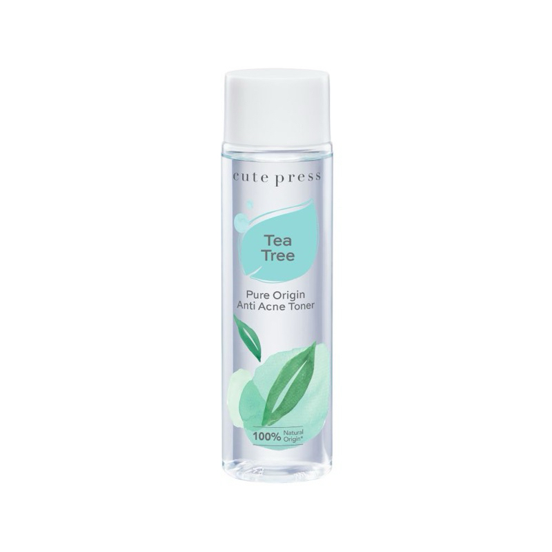 Cute Press โทนเนอร์ PURE ORIGIN TEA TREE ANTI-ACNE TONER