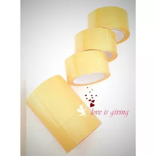 [PACK 6] เทปขุ่น สีน้ำตาล 2 นิ้ว 100 หลา OPP Brown Tape แพ็ค6ม้วน เทปกาว ปิดกล่อง เหนียวดี ราคาถูก
