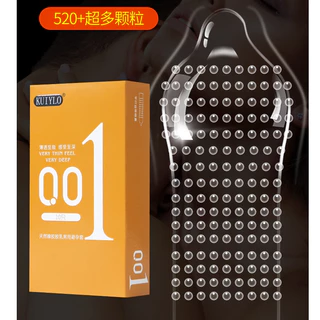 ถุงยางอนามัย KUIYLO รุ่นอัพเกรด แบบบางเฉียบ(10ชิ้น/1กล่อง)0.01**ไม่ระบุชื่อสินค้าทุกออเดอร์**1