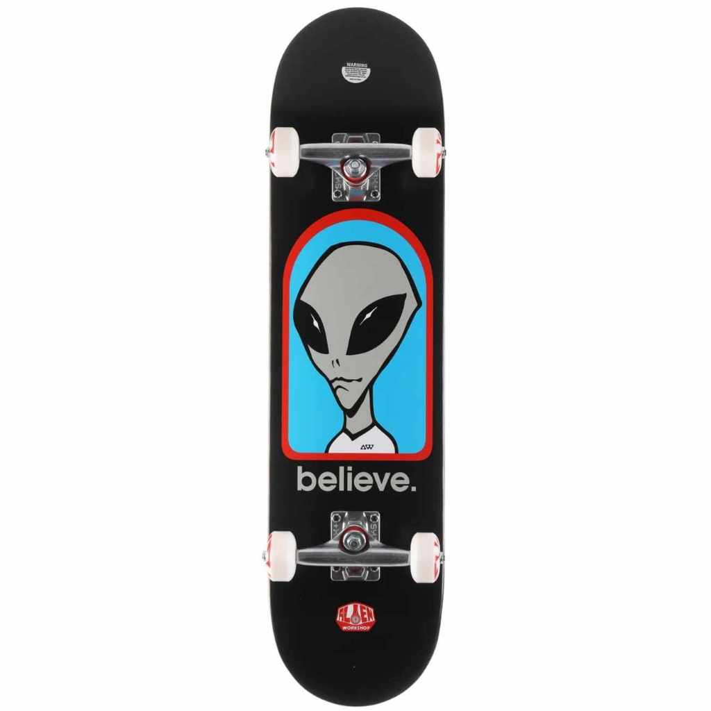 ALIEN WORKSHOP Believe Black Complete 7.75"
