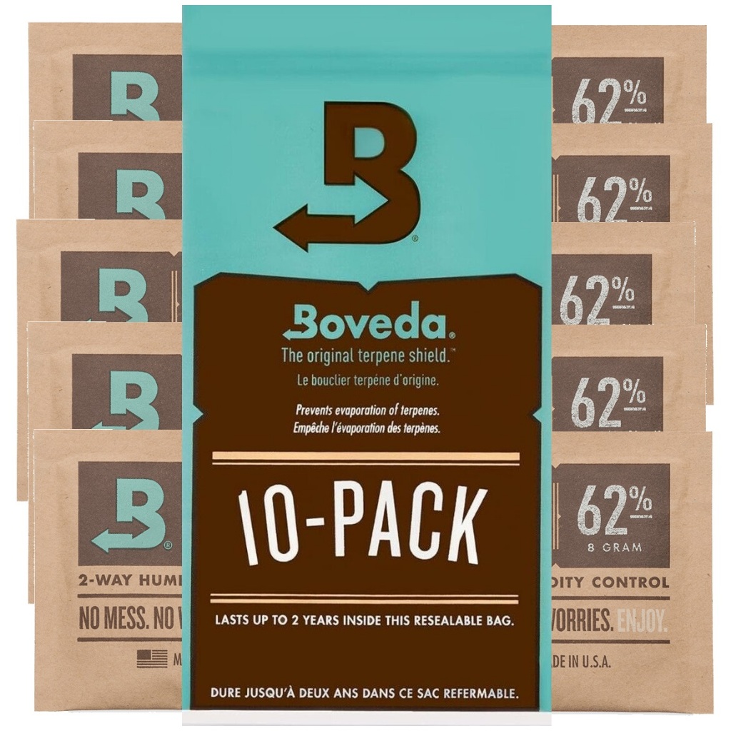 *มาใหม่*ส่งไว* ซองกันชื้น Boveda 62% 8g *10ชิ้น* ซองกันชื้น กันชื้น ใช้ได้นาน 1 ปี ซองควบคุมความชื้น