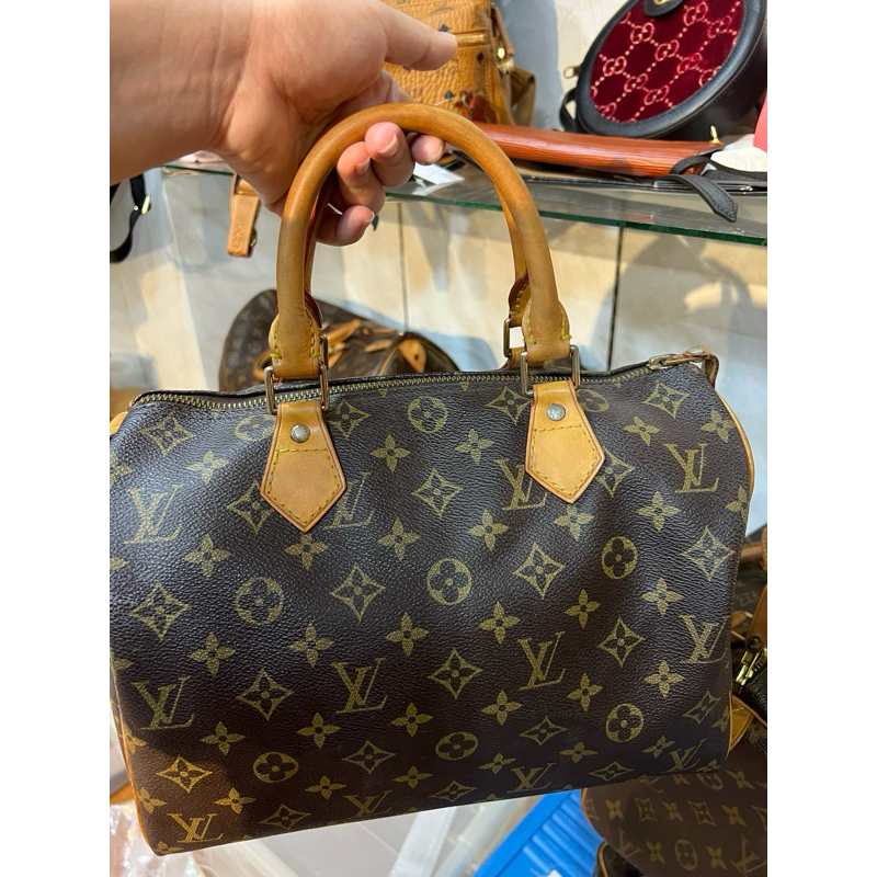 lv speedy30  bag canvas