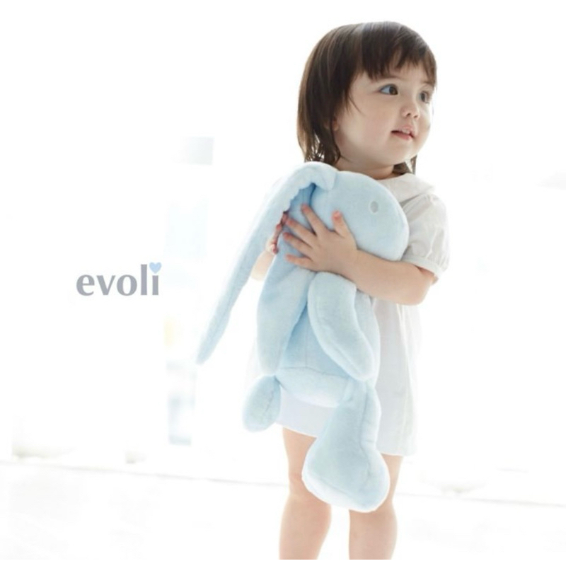 ตุ๊กตากระต่ายตัวใหญ่น่ากอด(30cm) พร้อมส่งแท้100% Evoli