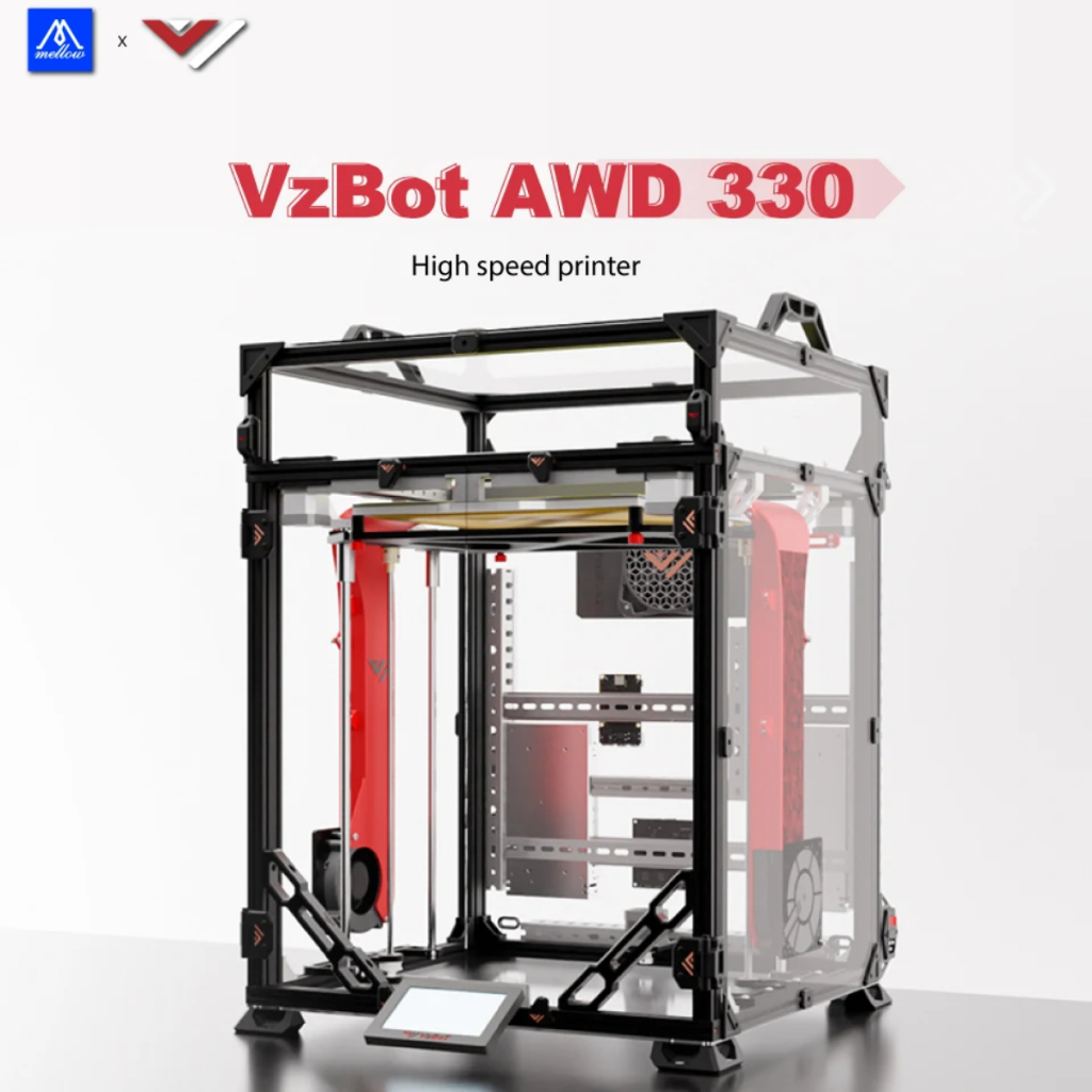 [ ผ่อนชำระ ] เครื่องพิมพ์ 3D FDM VzBoT AWD VZ330 Mellow Kit