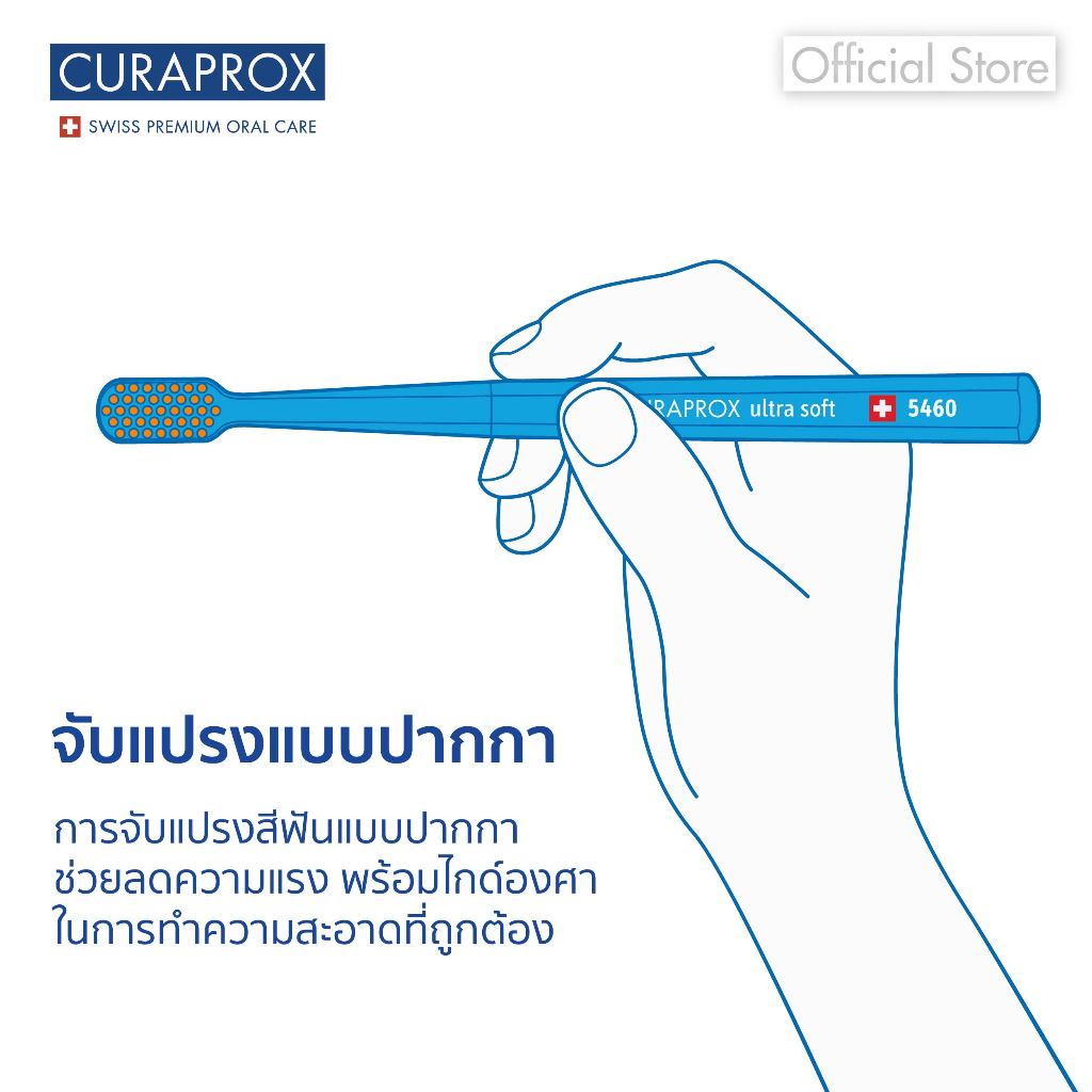 CURAPROX แปรงสีฟัน คูราพรอกซ์ รุ่น CS 5460 แปรงสีฟันขนนุ่มพิเศษ ปลายมน สำหรับผู้ใหญ่ - รูปที่ 6