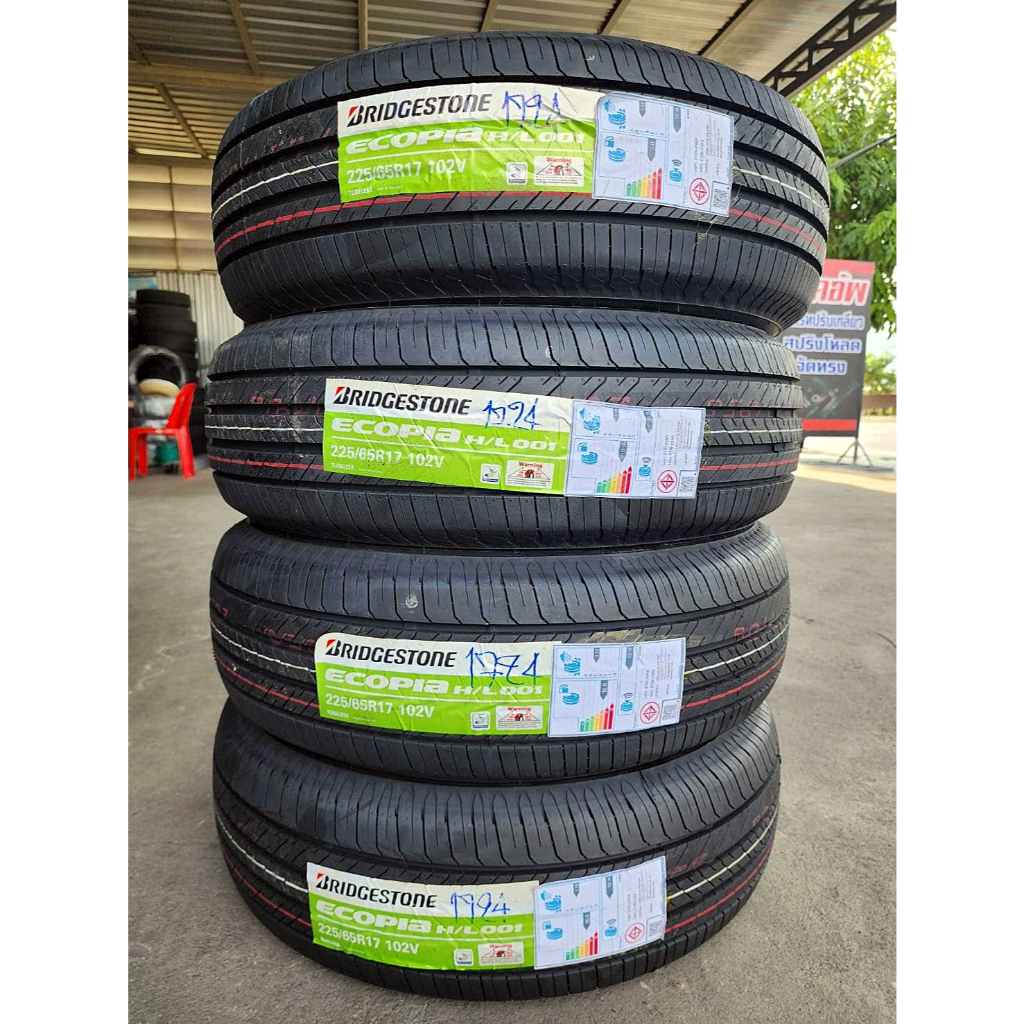 🔴 ยาง "#บริดจสโตน" Bridgestone Ecopia H/L 001 225/65R17 *** ยางใหม่ ปี 24 ***