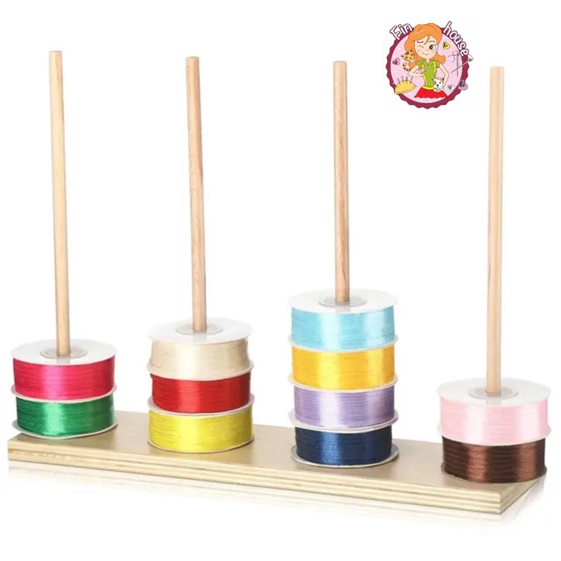 🧸ชั้นวางริบบิ้น ริบบิ้นแท่นเก็บริบบิ้น แท่นเก็บเทป แท่นเก็บสก็อตเทป ที่เก็บริบบิ้น ที่เก็บเทป ที่เก็บสก็อตเทป🪡🧵