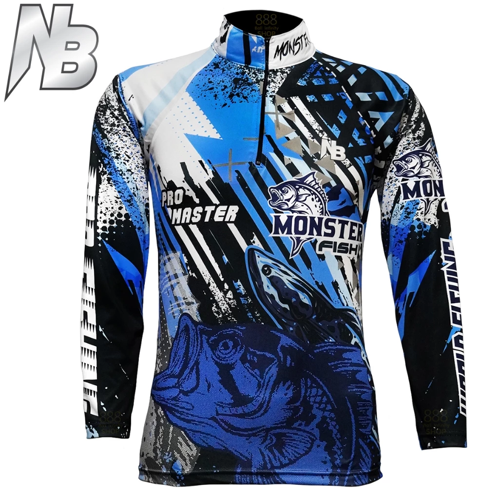 NB ชุด 34 (มี 5 แบบให้เลือก) เสื้อตกปลา,เสื้อปั่นจักรยาน (สินค้าพร้อมจัดส่ง) ป้องกันแสง UV