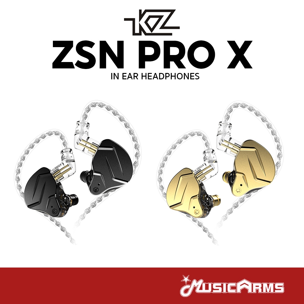 KZ ZSN PRO X หูฟังอินเอียร์ In Ear Headphones รับประกันศูนย์ Music Arms