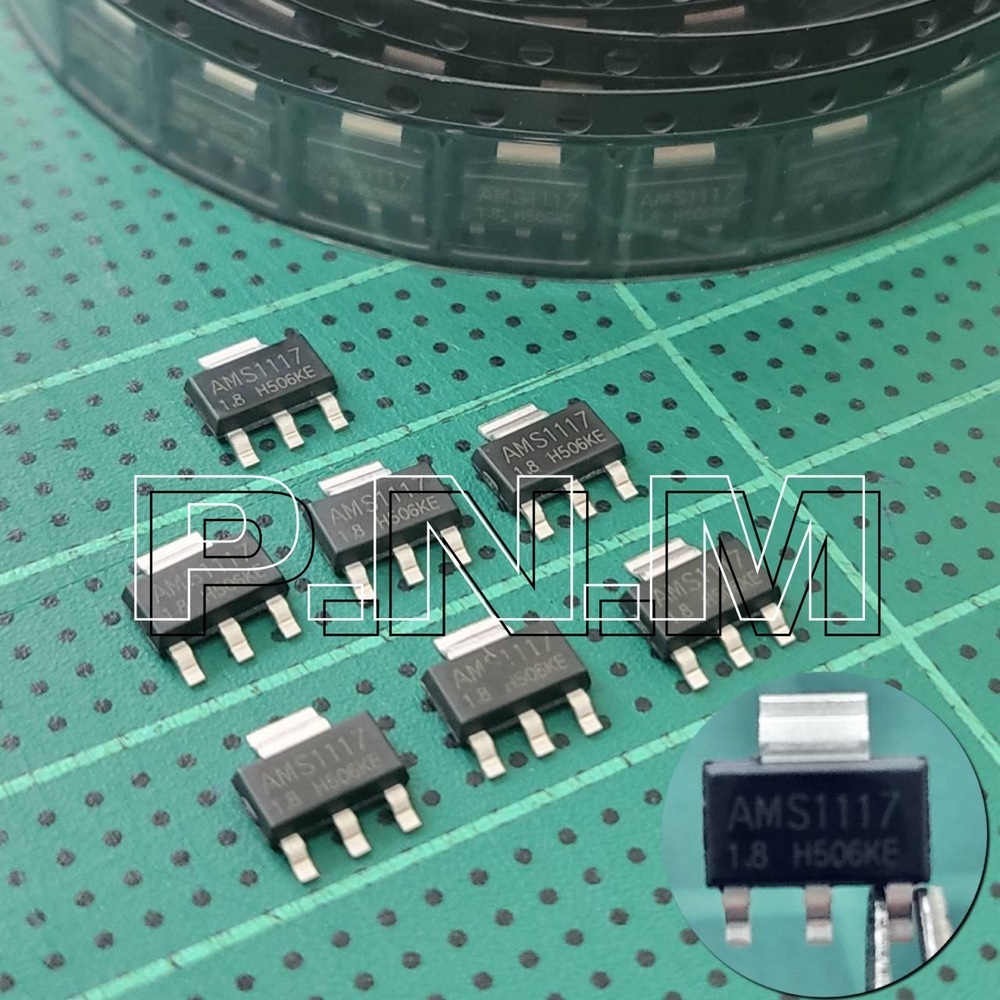 IC Regulator | AMS1117-1.8 & KIA1117-3.3 | SOT-223 | ราคาต่อหนึ่งชิ้น💳 พร้อมส่งในไทย🇹🇭