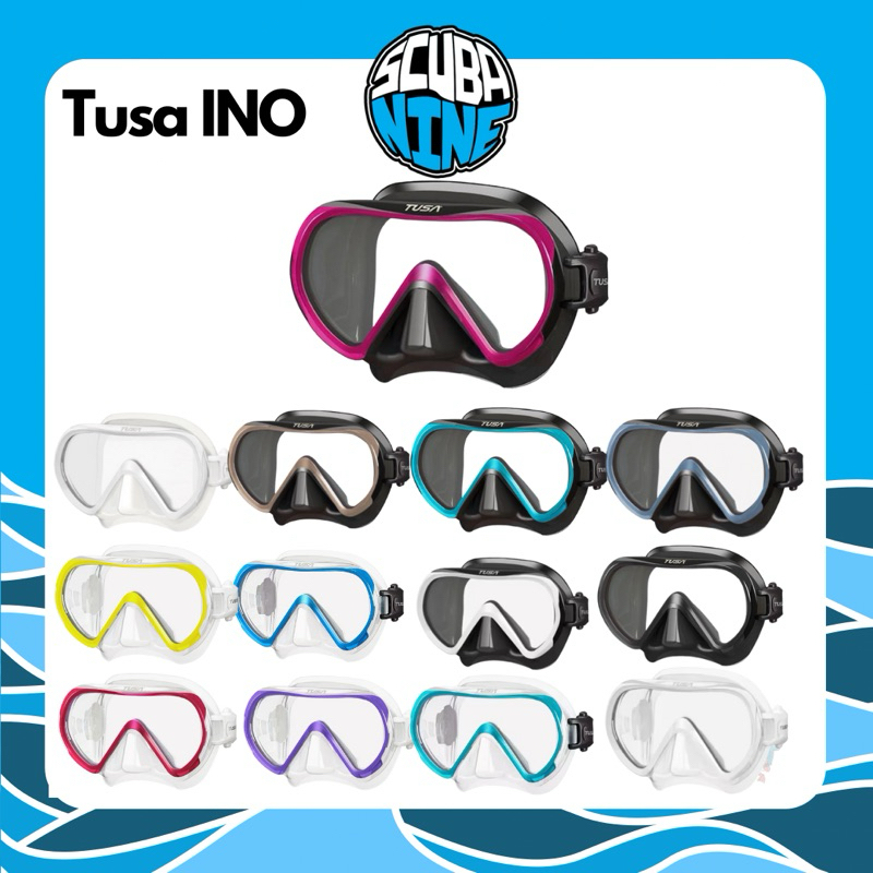 Tusa mask รุ่น Ino one-window หน้ากากดำน้ำ พร้อมส่ง!!