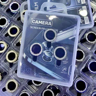 EP.1 [1ชุด] ฟิล์มกล้อง สำหรับไอโฟน Camera film ฟิล์มกันรอยกล้องหลัง iphone วงแหวนกล้อง 15promax 14Promax 16Plus 13 12 11
