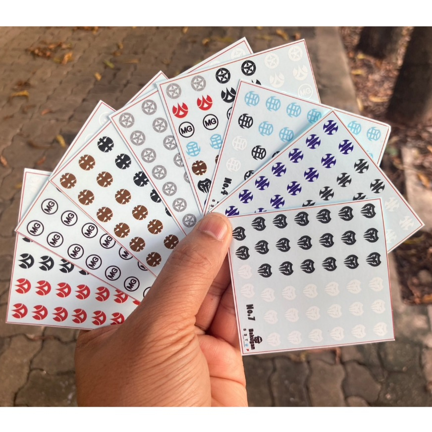 Bakugan Decal ดีคอลน้ำ บาคุกัน สำหรับตกแต่ง บากุกัน โมเดล