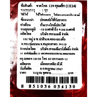 หยุดวันอาทิตย์ 36-72ใบ (คุณเล็ก เบอร์529) จุ100-140มล ขนาด 5.5 x 6.5 ซม. กระปุกน้ำพริก กระปุกฝาแดง กระปุกแจ่วบอง