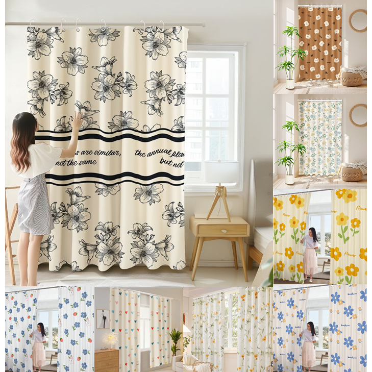 แนะนำ ผ้าม่าน ผ้าม่านรูดได้ ม่านบัง ม่านกั้งนห้อง แบ่งห้องนอน ทึบแสง กังนฝุ่น ม่านห้องนอนละห้องนั่งเล่น ราคาพิเศษ มีเก็บเงินปลายทาง