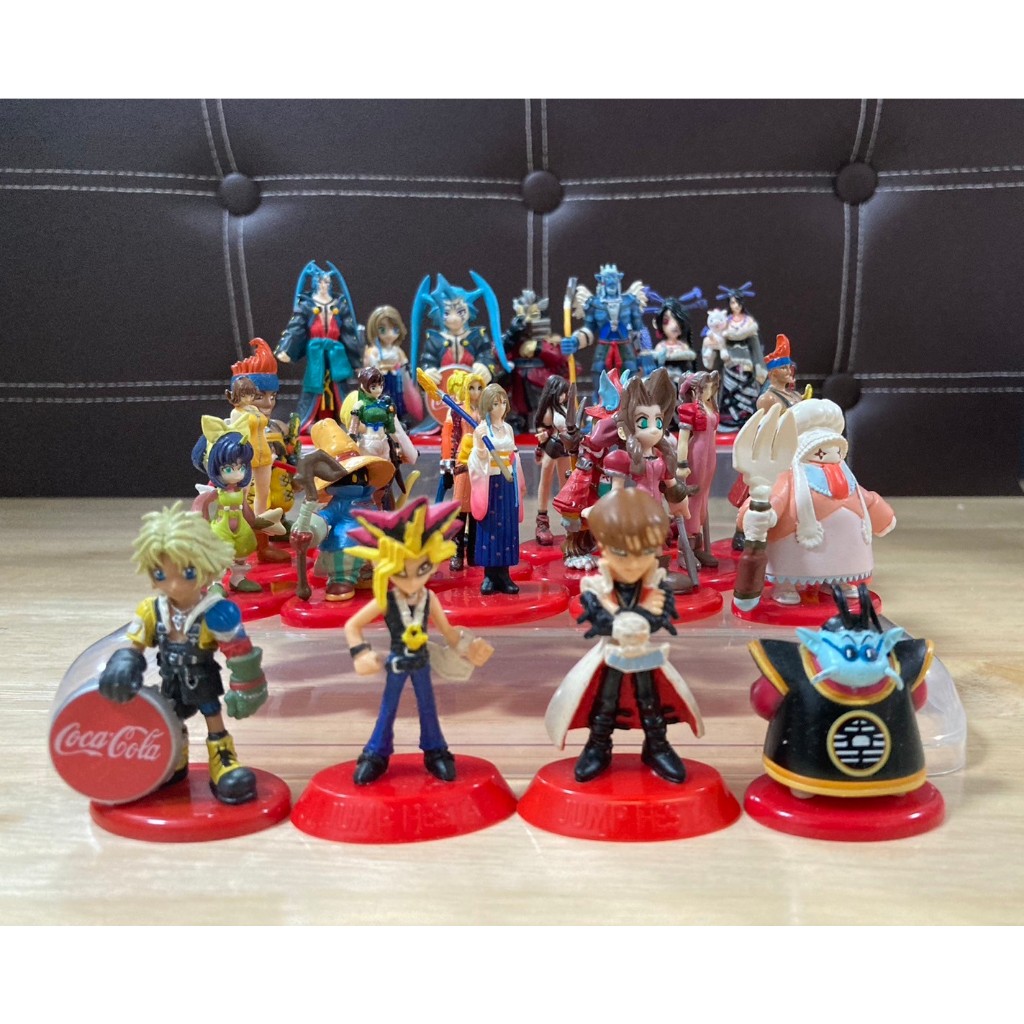 [ฝาโค็ก/Coca-Cola] โมเดล งานฝา Dragon ball/Final Fantary/Ant man - ไอ้มดแดง งานเก่าฝาแข็ง วันพีช ยูกิ