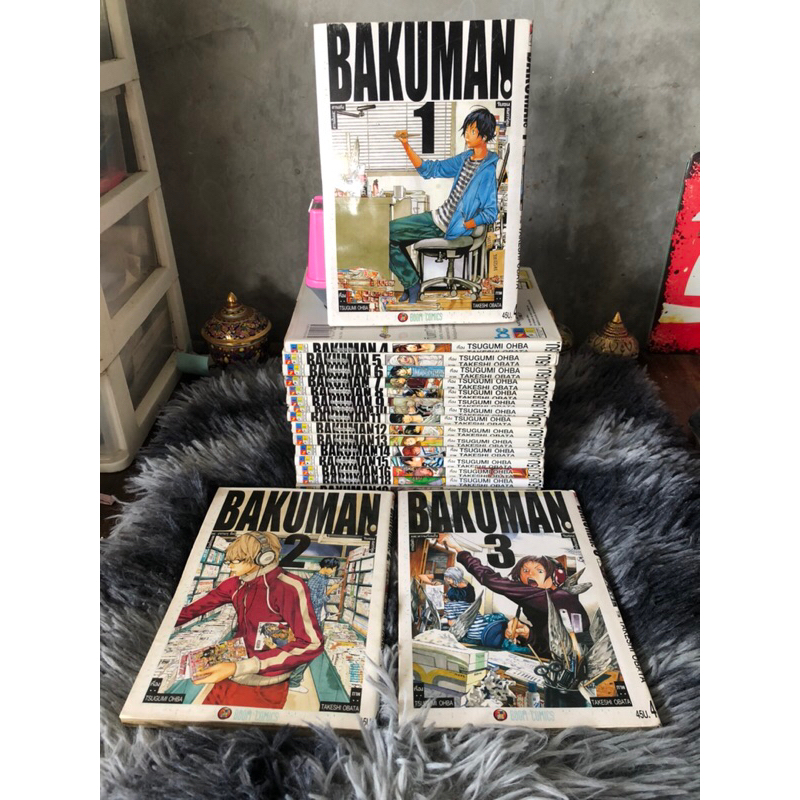 BAKUMAN วัยซนคนการ์ตูน (ยกกองยังไม่จบขาดเล่ม17,20) (หนังสือมือสอง)