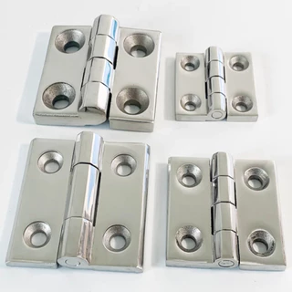 บานพับสแตนเลส 304 Stainless Steel Hinge แบบเงา เหมาะกับทั้งงานภายในและภายนอกอาคาร