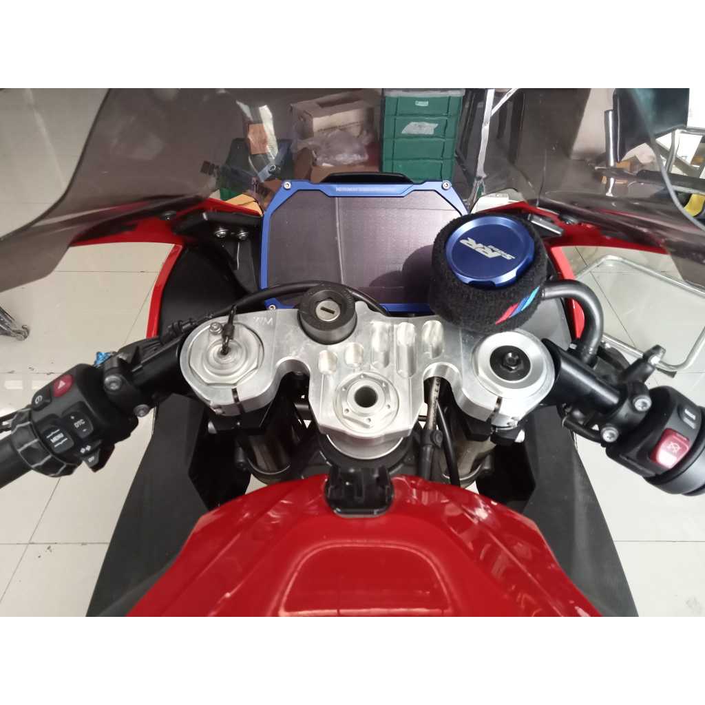 แฮนด์จับโช้ค S1000RR แฮนด์ตรงรุ่นBMW S1000RR  WM RACING 55mm.