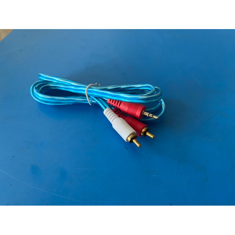 สายRCA 1ออก2 สายAV 3.5mm to 2RCA 1.5เมตร