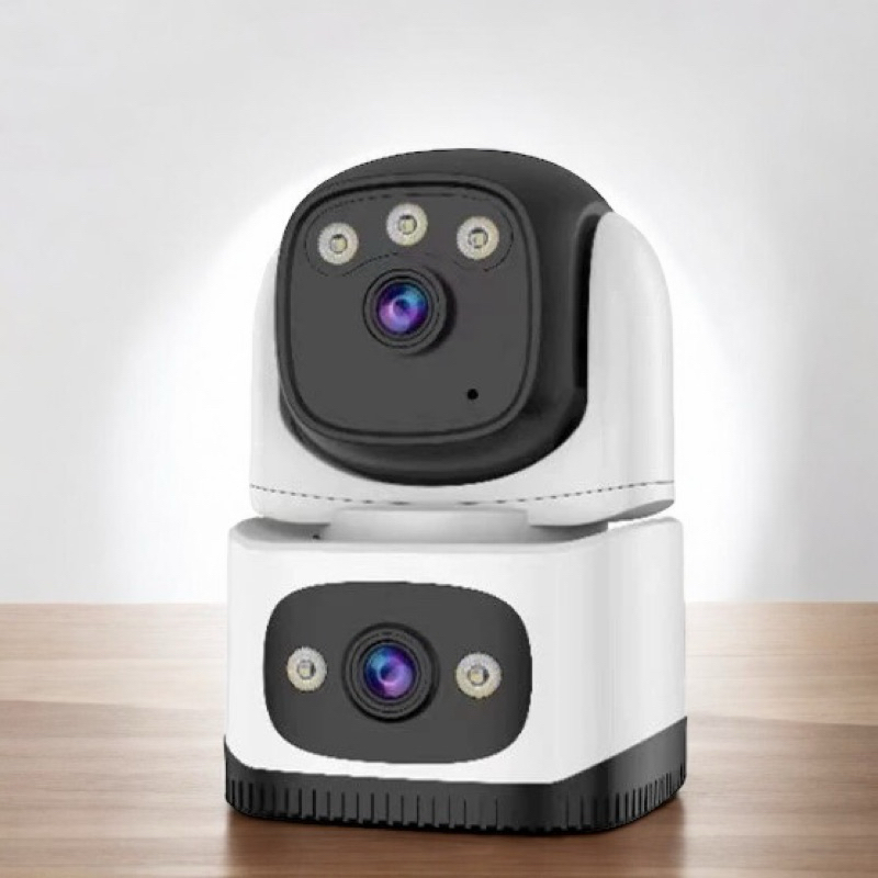 Gateway Vstarcam CS995DR (เลนส์คู่) ใหม่2024 กล้องวงจรปิดไร้สาย ความชัด 3MP(1296P) indoor มีAI+ คนตรวจจับสัญญาณเตือน