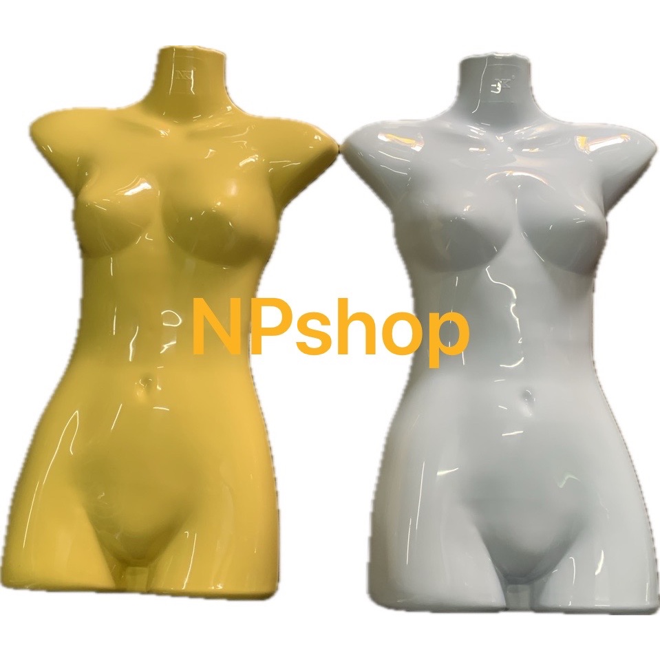 หุ่นแขวนหญิงตัวยาว5ตัว 295บาท สีขาว สีครีม พร้อมตะขอ