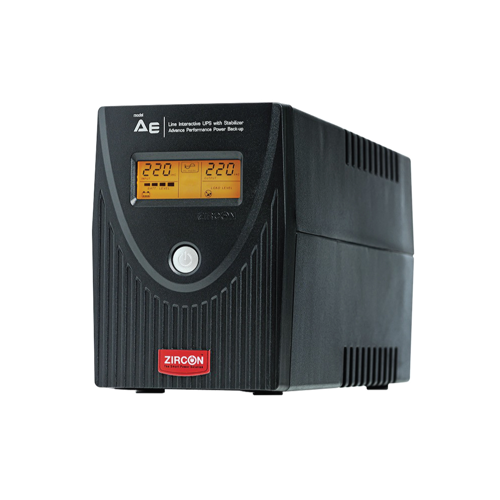 UPS ZIRCON INTERACTIVE AE 1000VA/550W (BLACK)