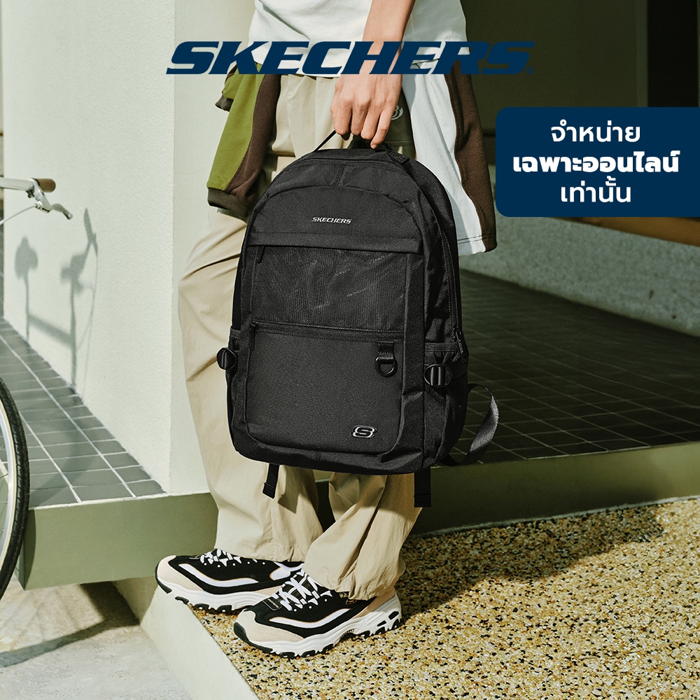 Skechers สเก็ตเชอร์ส กระเป๋าเป้สะพายหลังยูนิเซ็กส์ Unisex Online Exclusive S Color Backpack - L124U071-0018