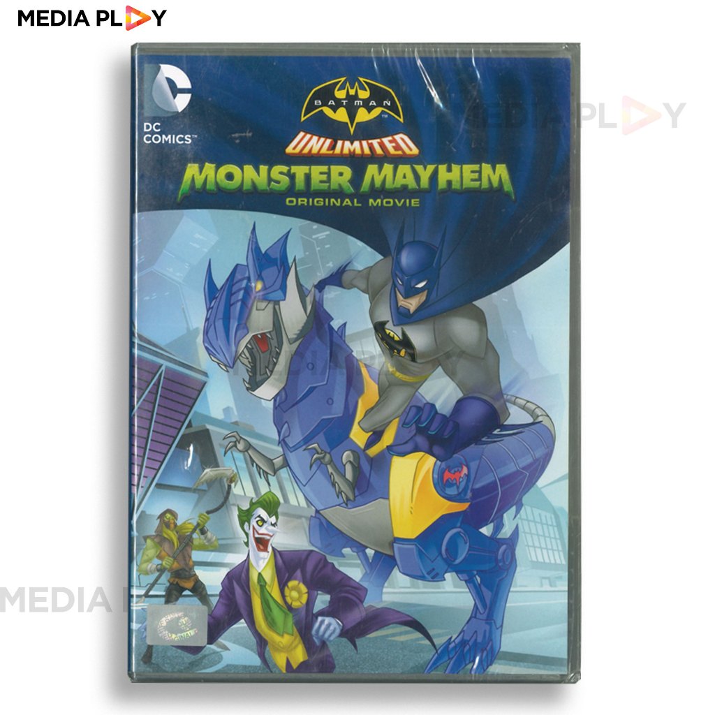 Media Play DVD Batman Unlimited: Monster Mayhem/ แบทแมน ถล่มจอมวายร้ายป่วนเมือง (DVD)