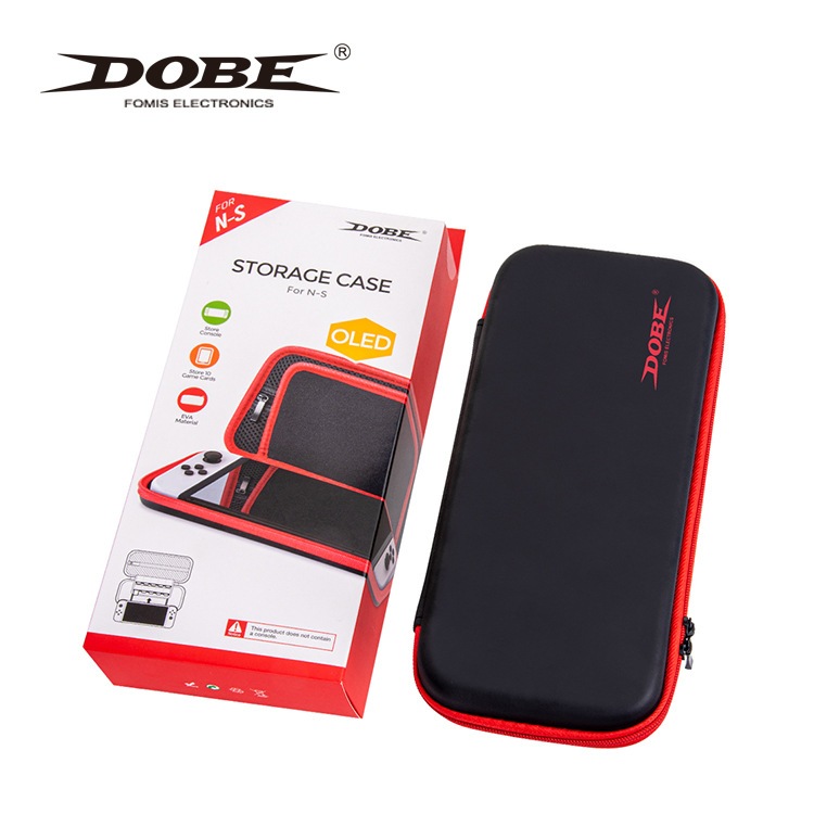 Nintendoswitch/Nintendoswitch OLED/v.1 v.2 Accessories กระเป๋าnintendo switchNintendoswitch/ OLEDคุณภาพ dobeมีขอบสี