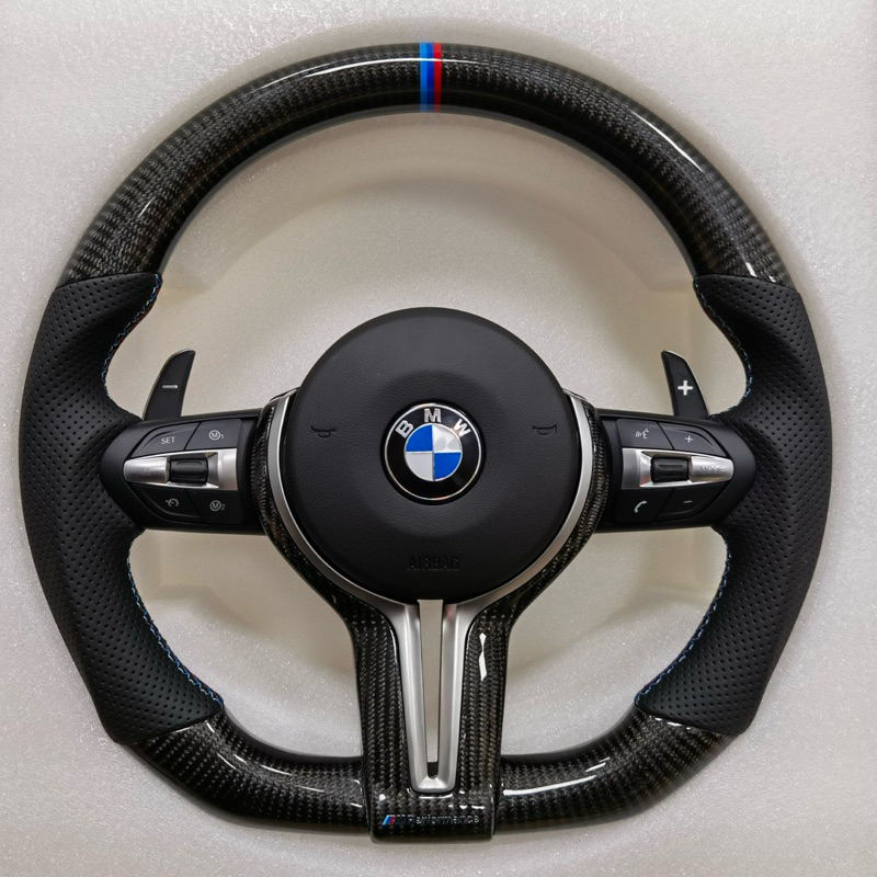 พวงมาลัย BMW M3/M5 สำหรับรหัส F F10/F30/F25/F15 Carbon