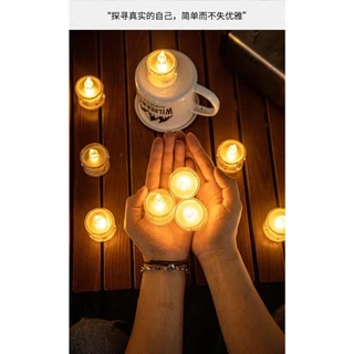 ไฟเทียนจำลอง ไฟ LED ให้แสงสีวอร์มไวท์ 3ลาย ใช้งานได้เสมือนเทียนจริง แต่ปลอดภัย ไม่ร้อน ไม่อันตราย