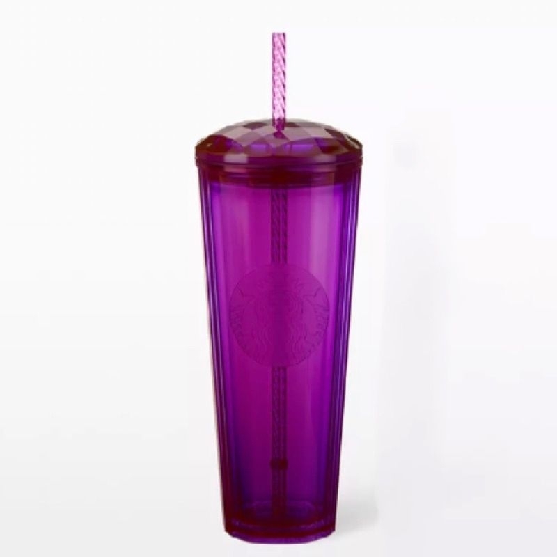 แก้ว​สตาร์บัค​ Starbucks​ สีม่วง​ Vivid​ Violet​ ของใหม่จากชอป