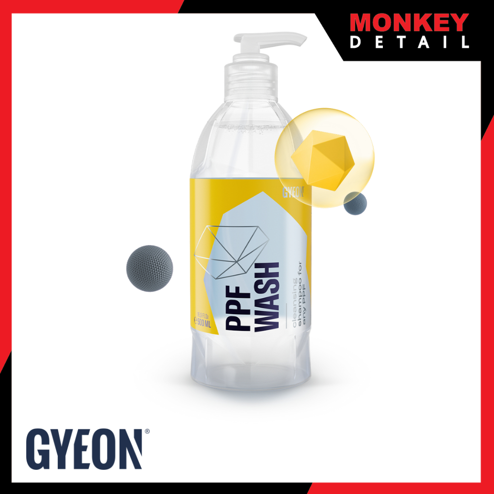 GYEON Q²M PPF WASH แชมพูล้างรถ สำหรับติดฟิล์มกันรอย(PPF) ฟิล์มเปลี่ยนสี(Vinyl Wrap)