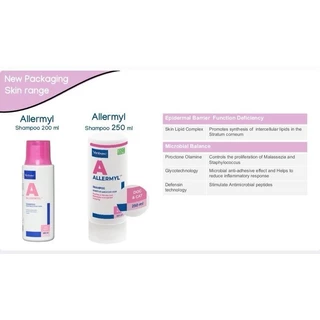 Allermyl Shampoo 250 ml Virbac 🔥Exp.12/1/2028 แชมพูสูตรผิวหนังแพ้ง่าย บำรุงผิวหนัง สำหรับสุนัขและแมว