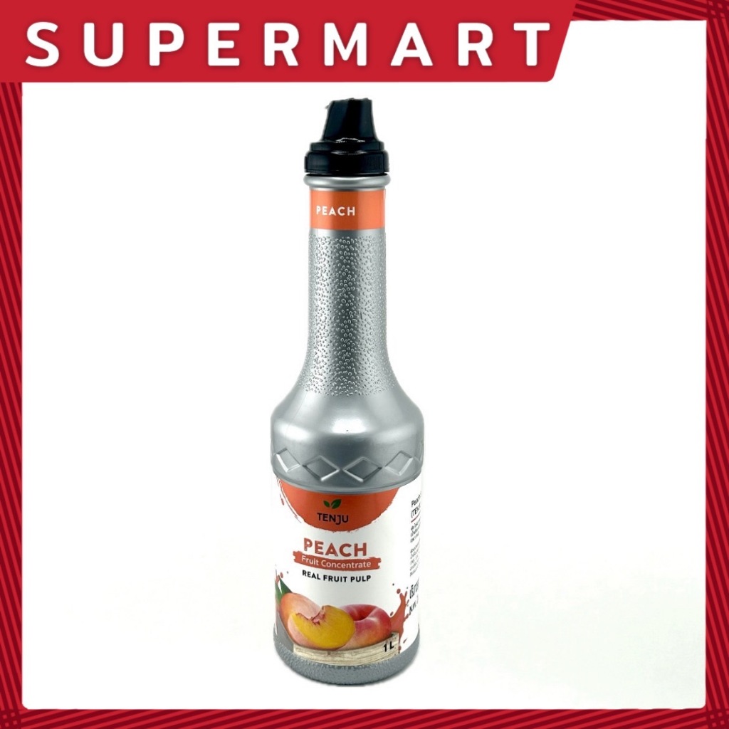SUPERMART TENJU Peach Syrup 1ลิตร #1108568