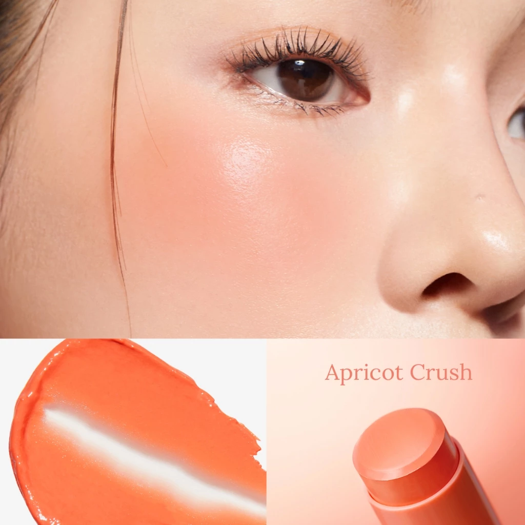 Merrezca Glowing Creamy Blush Stick ครีมบลัชผิวโกลว์ สูตรเบลอผิว thumbnail 9