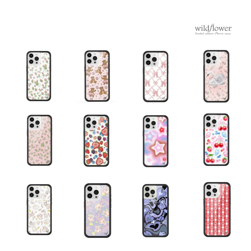 (Pre-order) Wildflower case ✨🧚🏻‍♀️ พรีได้ทุกแบบในเว็บ แจ้งลายทางแชทค่ะ💘
