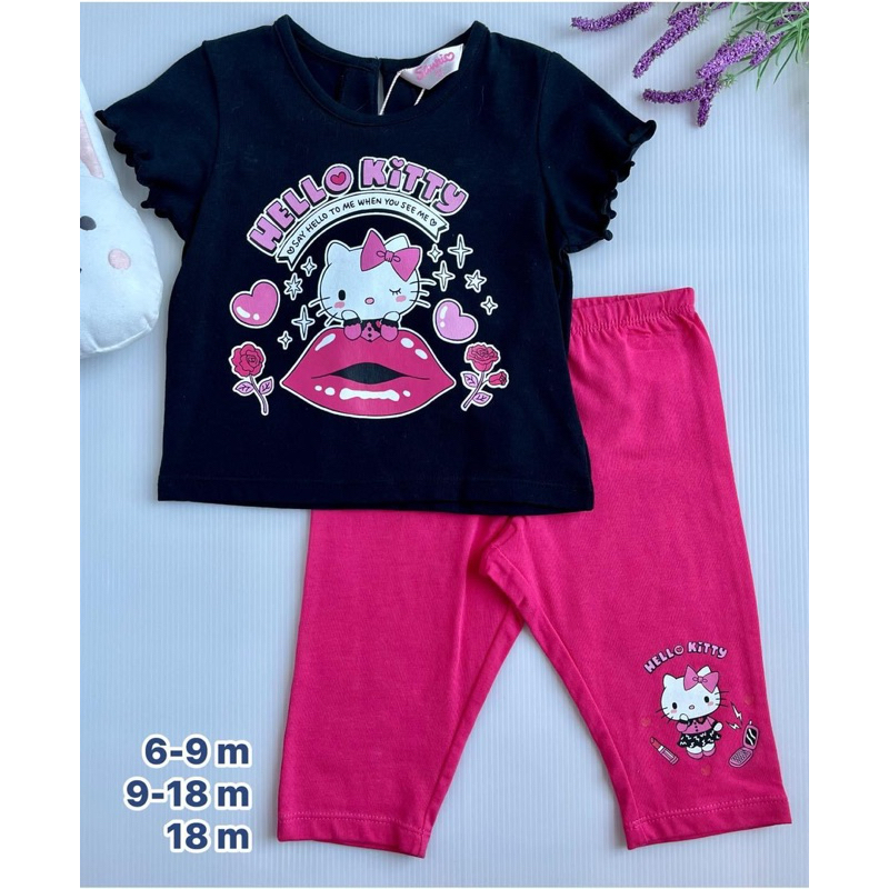 พร้อมส่ง ชุดเด็ก sanrio ของแท้ เด็กผู้หญิง Sanrio kitty