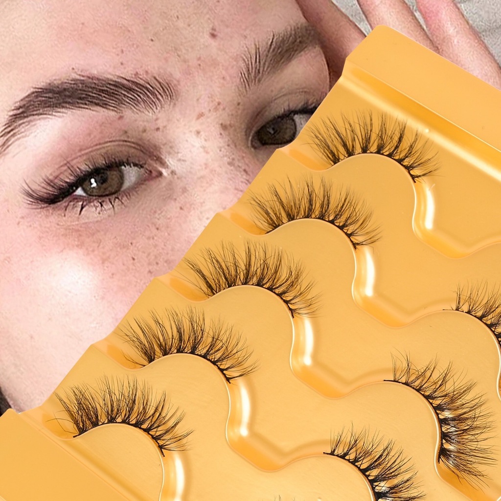Soft Eyelash Natural Look ขนตาปลอม สไตล์สายฝอ ให้ลุคธรรมชาติ ดวงตาสวยเฉี่ยว ขนเบาสบายตา ติดง่าย แกนนิ่ม ยาวนุ่ม ไม่แข็ง