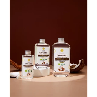 Pinnara น้ำมันมะพร้าวสกัดเย็นออร์แกนิค 100/250/500 ml Organic Cold Pressed Coconut Oil