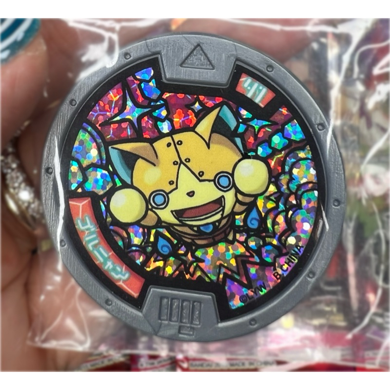 Yokai Medal vol2 Reprint (Rare Yokai) from Bandai "Oronyan" and "Silly Bird #3"
