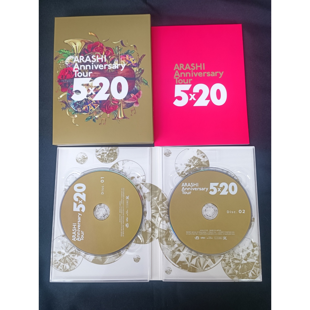 Arashi Anniversary Tour 5x20 2 blu-ray +Photobook