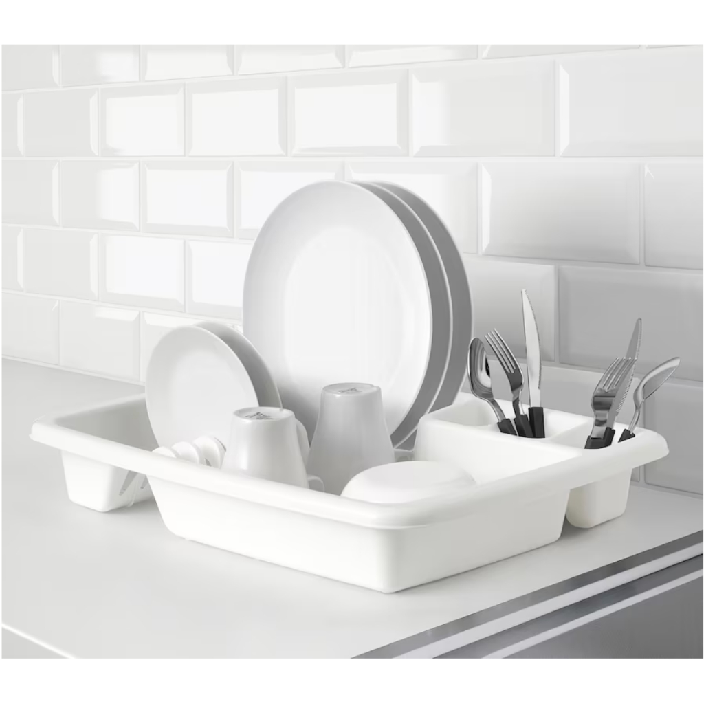 ที่คว่ำจาน ที่คว่ำแก้ว ที่วางอุปกรณ์ทำครัว ฟราค์ฟิสค์ อิเกีย Dish Drainer VRAKFISK IKEA
