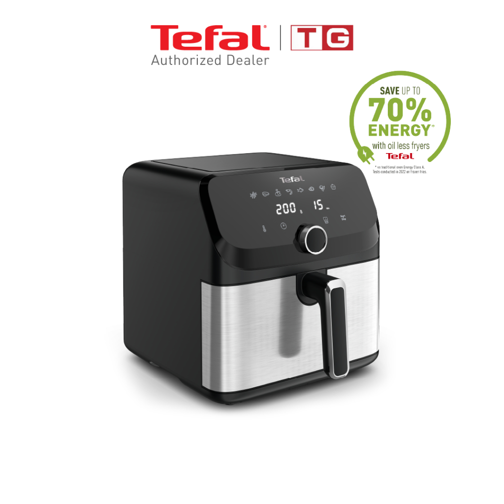 TEFAL หม้อทอดไร้น้ำมัน 7.5 ลิตร  2020 วัตต์ รุ่น EY855D68 รับประกันศูนย์ 2ปี