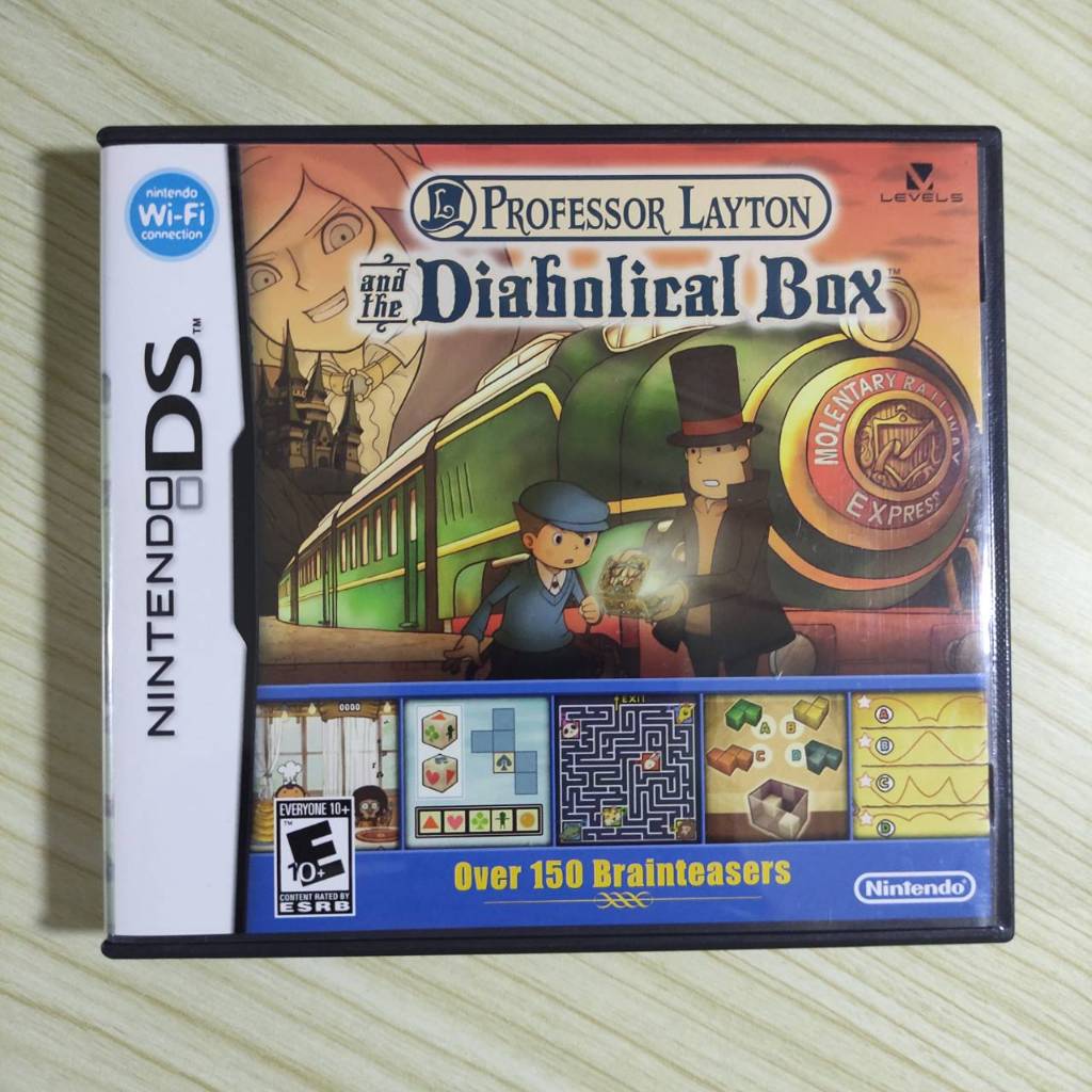 (มือ2) Nintendo​ DS​ -​ Professor Layton and​ the​ Diabolical box (us)​