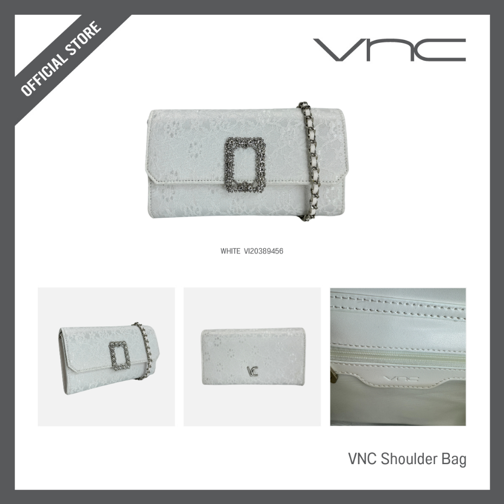 VNC กระเป๋า SHOULDER BAG สี WHITE