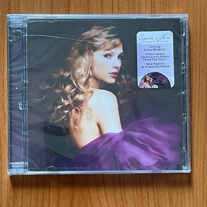 CD ซีดีเพลง Taylor Swift : Speak Now (Taylor's Version) 2 x CD, Album, mexico  มือหนึ่ง แท้ ซีล