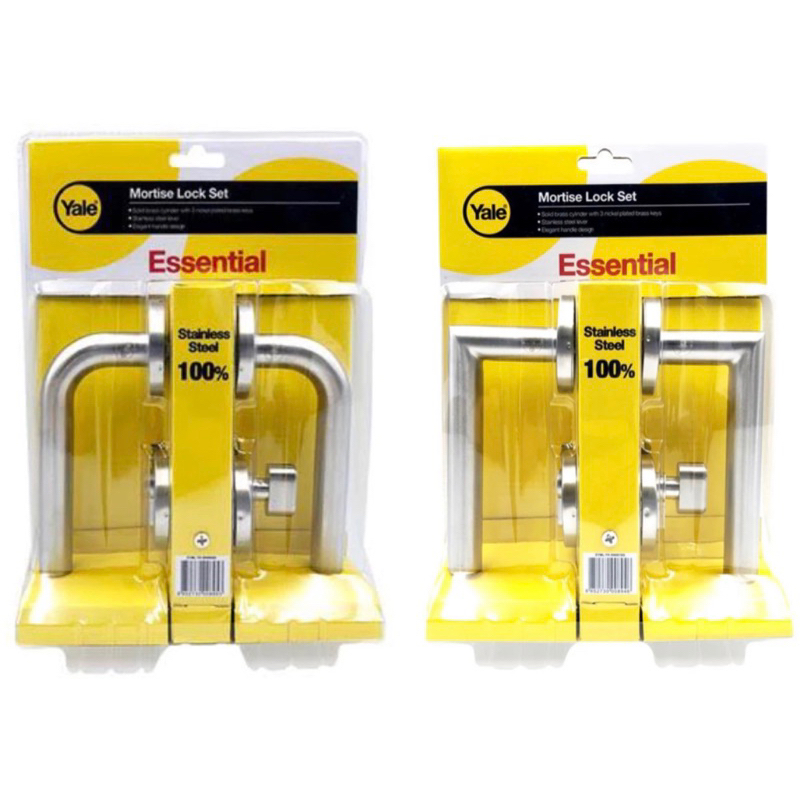 กุญแจมือจับก้านโยก YALE มอทิสล็อค EYML-YK-SN006SS , EYML-YK-SN001SS สแตนเลสแท้